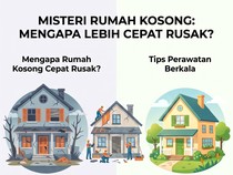 Infografis: Kenapa Rumah Kosong Cepat Rusak? Ternyata Ini 3 Penyebab Utamanya