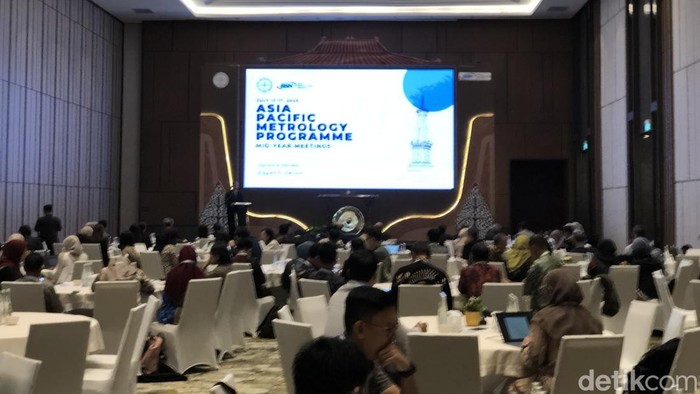 Asia Pacific Metrology Programme Mid-Year Meetings (APMP MYM) Mid-Year Meeting 2026 di Jogja, Kamis (16/7/2026).