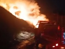 Video: TPA Cipayung Depok Kebakaran, 4 Mobil Pemadam Diturunkan