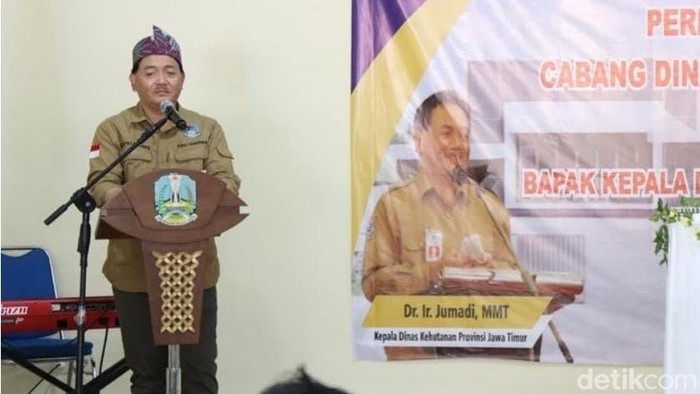 Kepala Dinas Kehutanan Jatim Jumadi