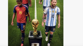 Siapa akan juara, Spanyol atau Argentina? Foto: X.com
