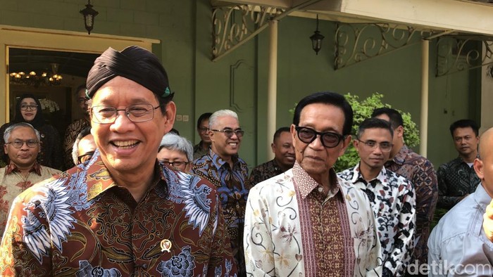 Menkeu Purbaya bertemu Sultan HB X di Kepatihan.