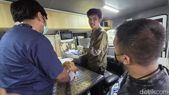 Cerita Dokter Obati Kambing hingga Iguana di Mobil Klinik Keliling