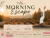 Morning Escape Yoga, Cara Baru Recharge Energi di Alam Terbuka Sentul