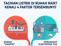 Infografis: 4 Hal yang Diam-diam Bikin Tagihan Listrik Bengkak