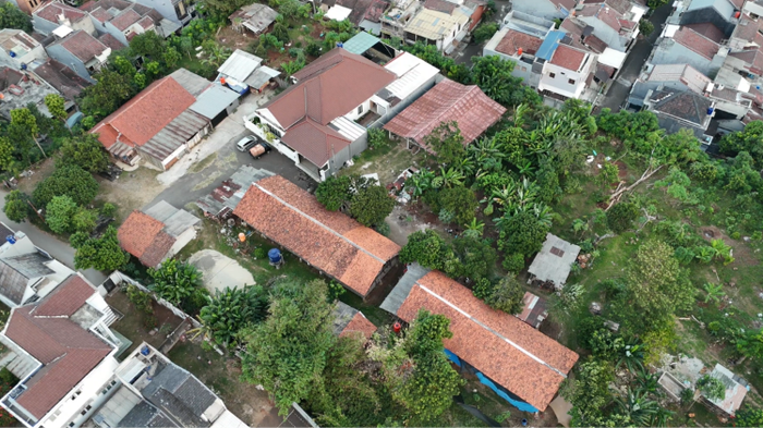 Peternakan Ayam di Ciputat, Tangerang Selatan.