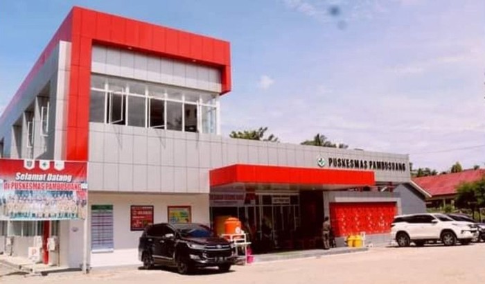 Puskesmas Pambusuang di Polman.