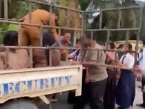 Video: Truk Sawit Pecah Ban Timpa Rombongan Pelajar di Labuhanbatu, 1 Tewas
