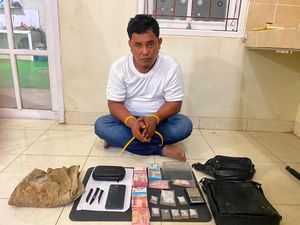 Video Detik-detik Polisi Tangkap Bandar Narkoba Jaringan Kalteng di Kukar