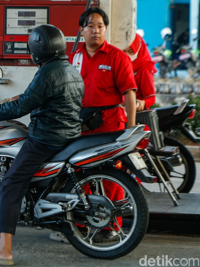 SPBU Mulai Batasi Motor Thunder Isi BBM