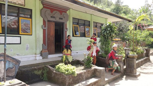Suasana di area SDN 1 Sukawana, Kintamani, Bangli, Bali, Kamis (16/7/2026). (Foto: Aryo Mahendro/detikBali)