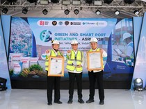 Transformasi Pelabuhan Pupuk Kaltim Raih Bintang 5 Green & Smart Port ASRI