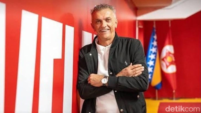Velibor Pudar, pelatih kiper baru PSM Makassar.