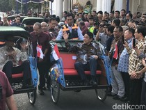 Besok Bisa Naik Becak Listrik Gratis Keliling Malioboro, Simak Caranya!