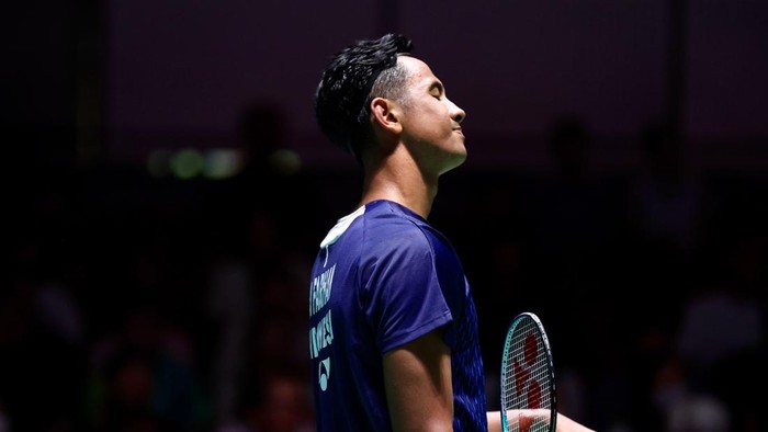 Alwi kalah di babak pertama China Open 2026. Foto saat ia berlaga di Japan Open 2026 pekan lalu. 