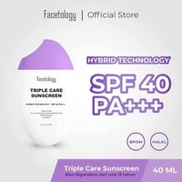Facetology Triple Care Sunscreen SPF 40 PA+++
