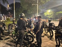 Brimob Polda Metro Bubarkan Balap Liar di Cipayung, Amankan Satu Motor