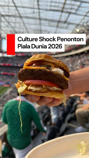 Video: Culture Shock Penonton Piala Dunia 2026 di AS