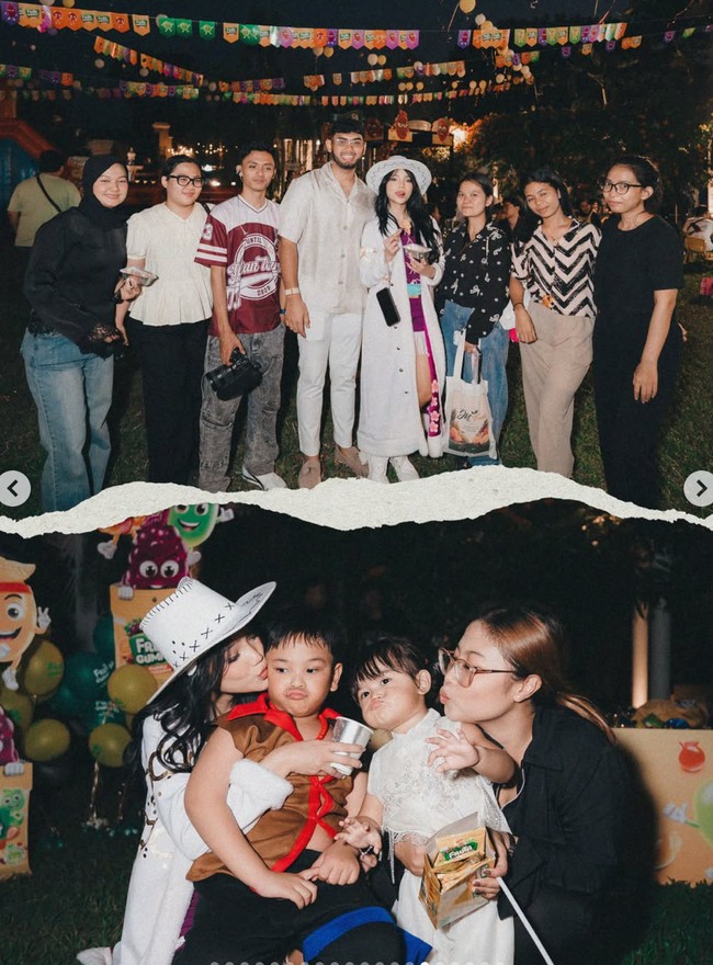 Kedekatan keduanya dipamerkan Fuji ke dalam unggahan di Instagramnya. Sebelumnya Fuji dan Rakin sendiri memang sempat digosipkan berpacaran. Meski tak pernah buka suara terkait gosip tersebut, namun foto-foto unggahan Fuji seolah menegaskan jika keduanya memang memiliki hubungan dekat. Foto: Instagram/@fuji_an