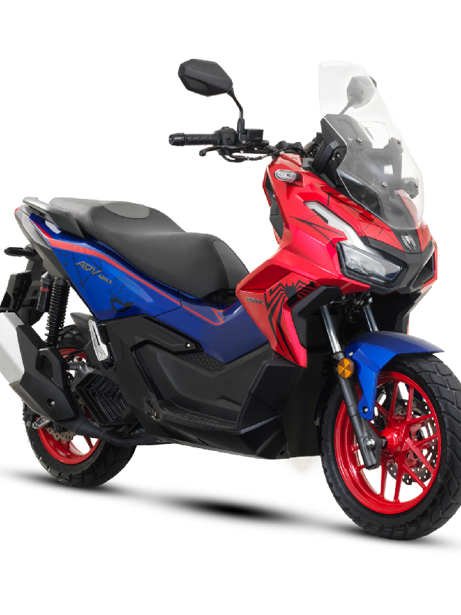 Tampang Honda ADV 160 Edisi Spider-Man yang Stoknya Cuma 300 Unit