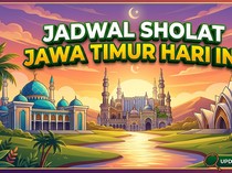 Jadwal Sholat Jatim Hari Ini, Subuh hingga Isya 38 Kabupaten dan Kota