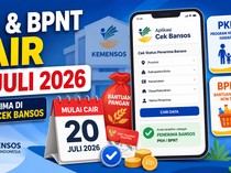 Bansos PKH BPNT Cair 20 Juli 2026, Cek Penerima dan Aturan Terbarunya