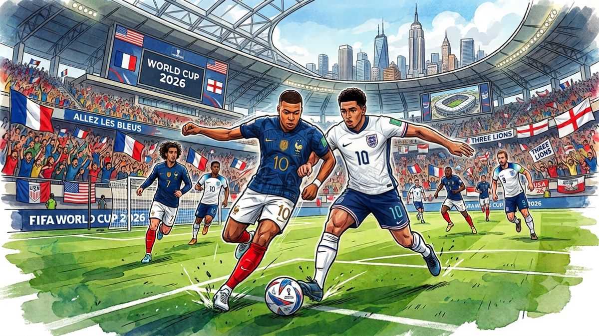 topcer99 Jadwal Piala Dunia 2026 Hari Ini Minggu 19 Juli: Prancis Vs Inggris