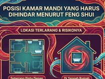 Bukannya Estetik, Posisi Kamar Mandi Ini Justru Bawa Sial Menurut Feng Shui