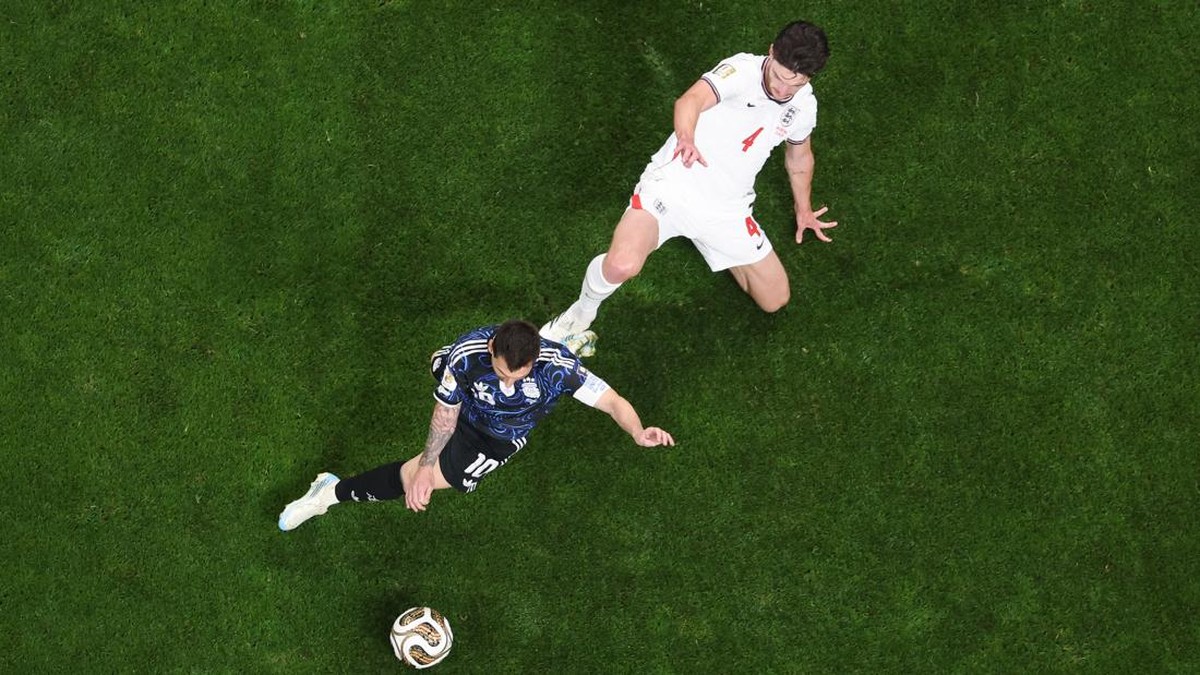 Inggris vs Argentina