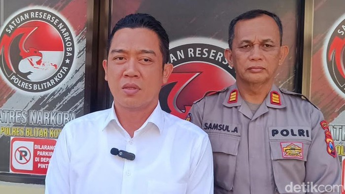Kasat Narkoba Polres Blitar Kota Iptu Bambang Dwi Wahyono