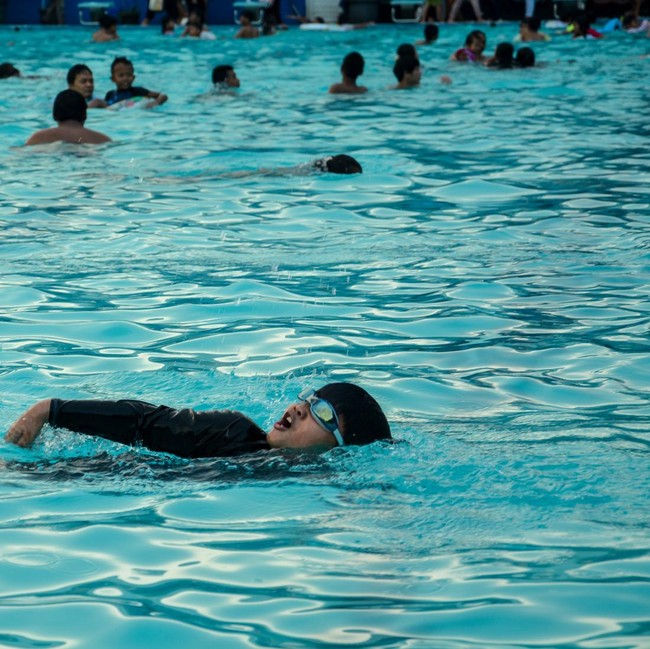 Kolam Renang GOR Jaktim Jadi Tempat Lahir Atlet Renang