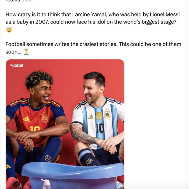 Laga Lionel Messi vs Lamine Yamal Bikin Fans Barcelona Bahagia