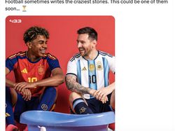 Laga Lionel Messi vs Lamine Yamal Bikin Fans Barcelona Bahagia
