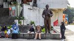 Mural Kenang 100 Tahun Ali Sadikin Hiasi Taman Ismail Marzuki