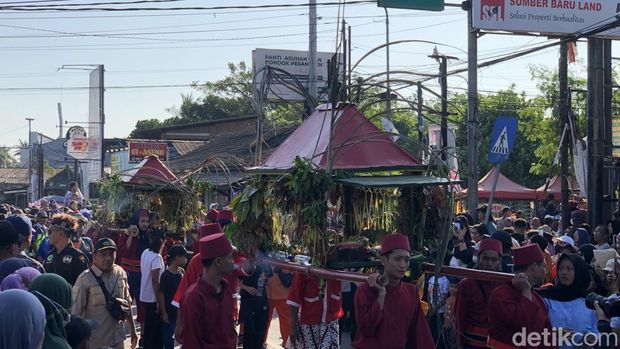 Ogoh-ogoh di Saparan Bekakak Ambarketawang Sleman, Jumat (17/7/2026). Ogoh-ogoh di Saparan Bekakak Ambarketawang Sleman, Jumat (17/7/2026).