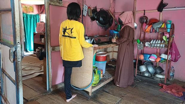 Osi pasien kaki palsu di kabupaten bandung, jawa barat