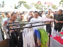 Kapolda Riau Turun Langsung Pantau Pengambilan Bib dan Racepack RBR 2026