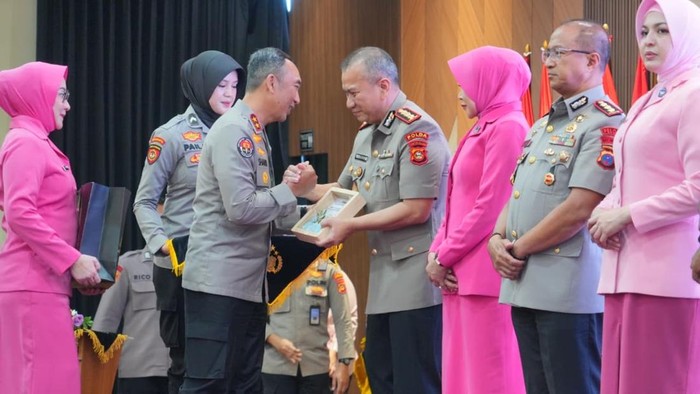 Polda Sumsel Gelar Kenal Pamit PJU & Kapolres