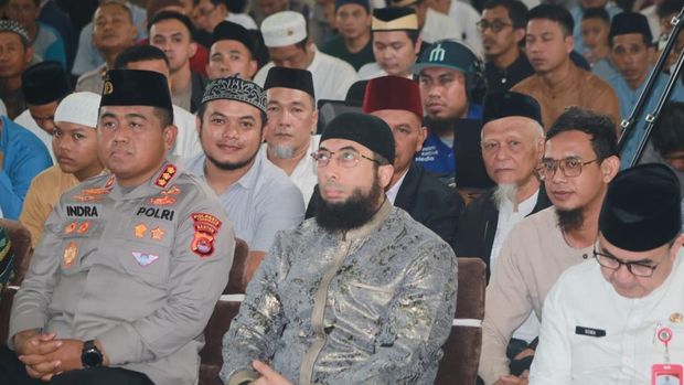 Polresta Tangerang memperingati Hari Bhayangkara ke-80 dengan mengadakan kegiatan kajian dan doa bersama (dok istimewa)