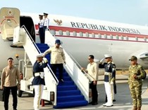 Prabowo Tiba di Malang Jelang Pimpin Panen Raya Serentak