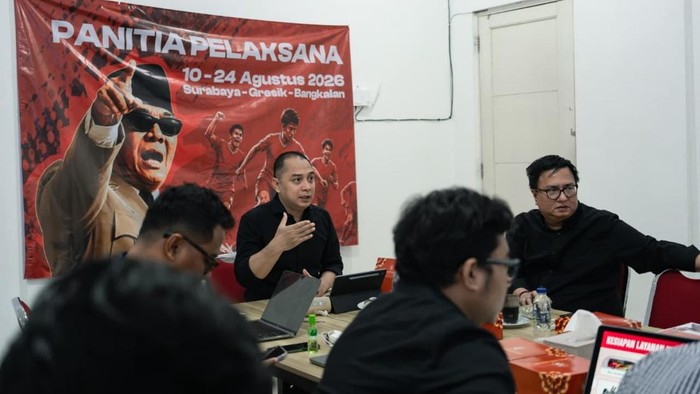 Rapat persiapan Soekarno Cup 2026