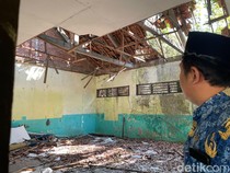 SDN Sukolilo 2 Pati Rusak Berat sejak 2019, Atap 2 Kelas Sudah Ambruk