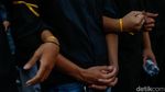 Suasana Aksi Mahasiswa di Jalan Medan Merdeka Selatan