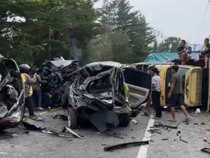 Kecelakaan Beruntun di Sibolangit, 2 Tewas-7 Luka-luka
