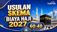 Pemerintah Usulan Skema Biaya Haji 2027 Tetap 60:40
