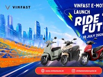 Masyarakat RI Berkesempatan Perdana Melihat Jajaran Motor Listrik VinFast