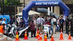 Antusiasme Warga Jajal Motor Listrik VinFast