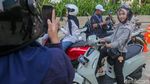 Antusiasme Warga Jajal Motor Listrik VinFast