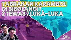 Video: Rem Blong, Truk Muatan Air Mineral Sebabkan Kecelakaan Karambol di Sibolangit