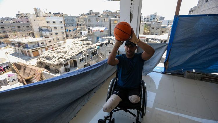Kehilangan Kedua Kaki Tak Padamkan Mimpi Atlet Palestina